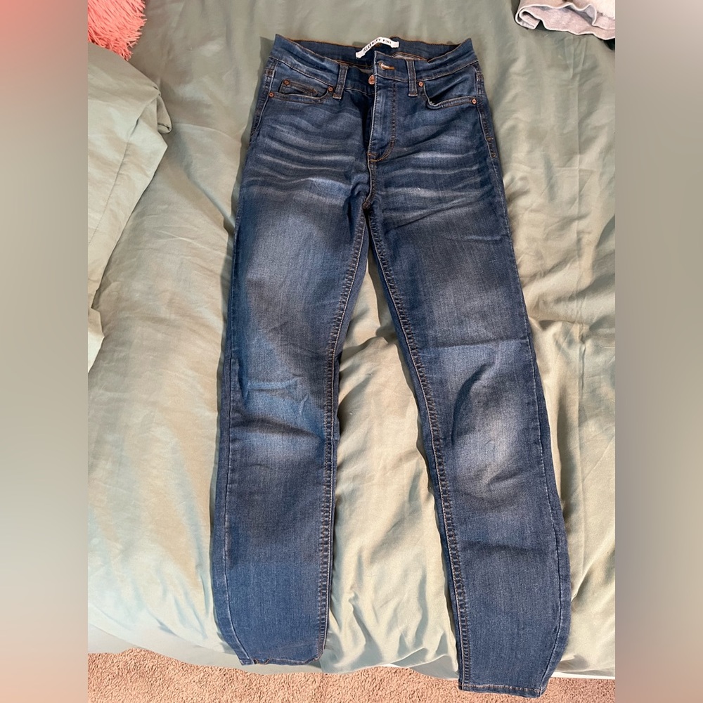 Celebrity Pink Rise Ankle Skinny Jeans